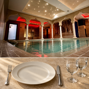 Circuit thermal + massage de 15 minutes et menu à la carte à La Casa del Hammam