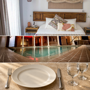 Hébergement avec petit-déjeuner, spa, massage de 30 minutes et menu à la carte à La Casa del Hammam
